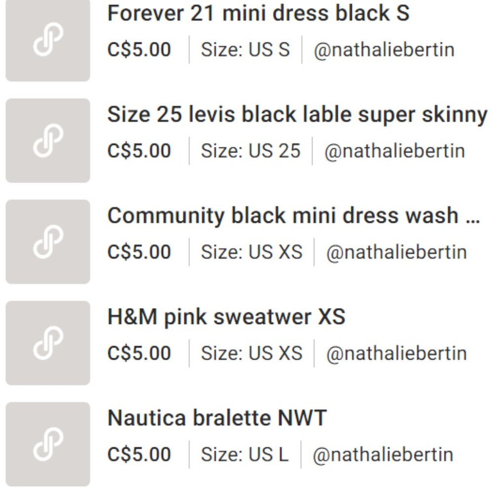 Bundle for NathalieB